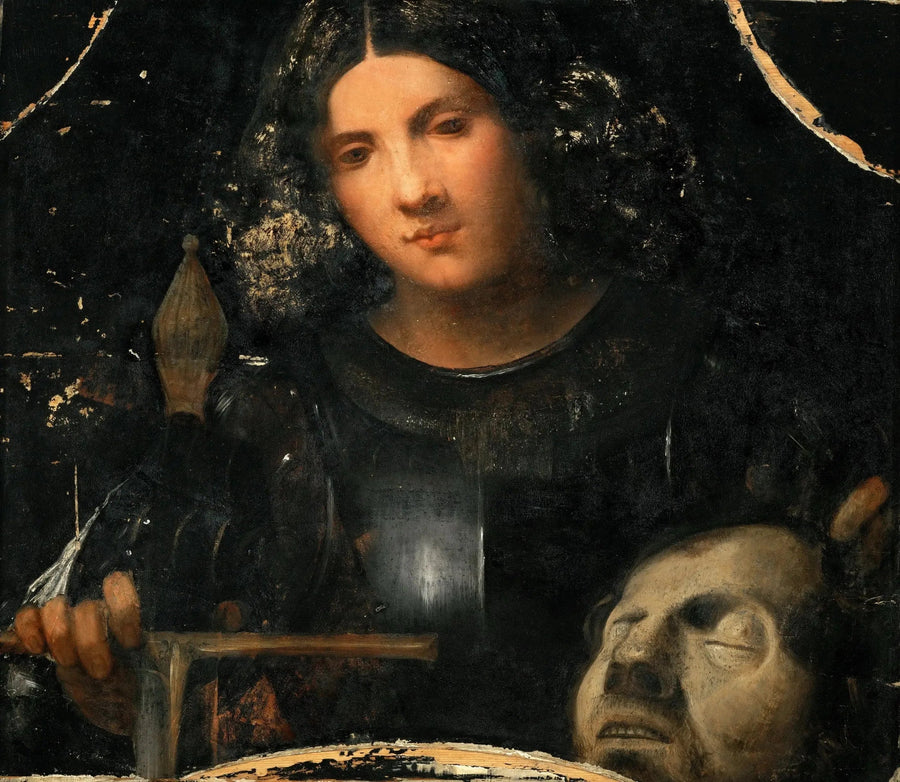 David mit dem Kopf von Goliath - Giorgione