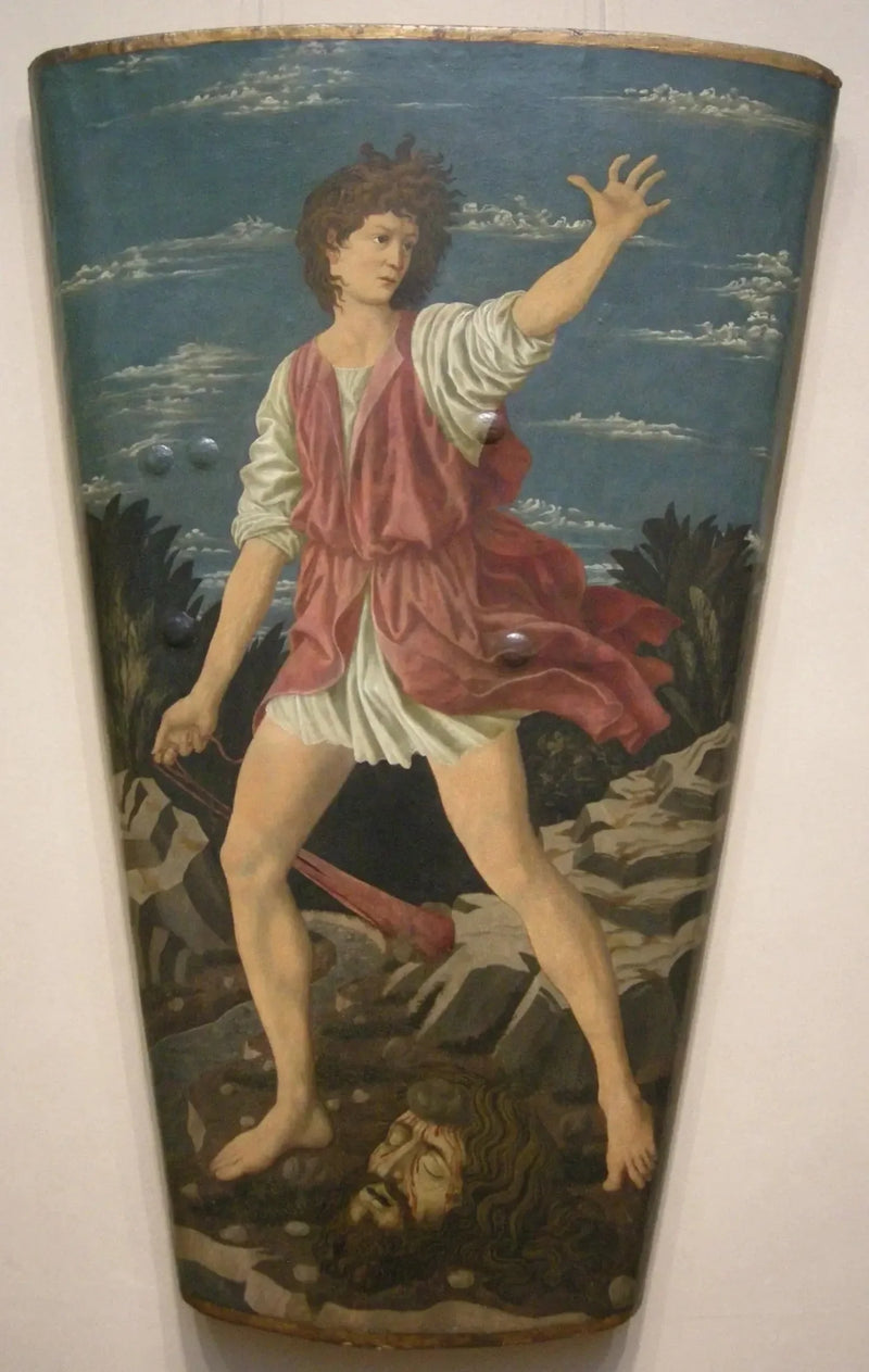 David und Goliath - Andrea del Castagno