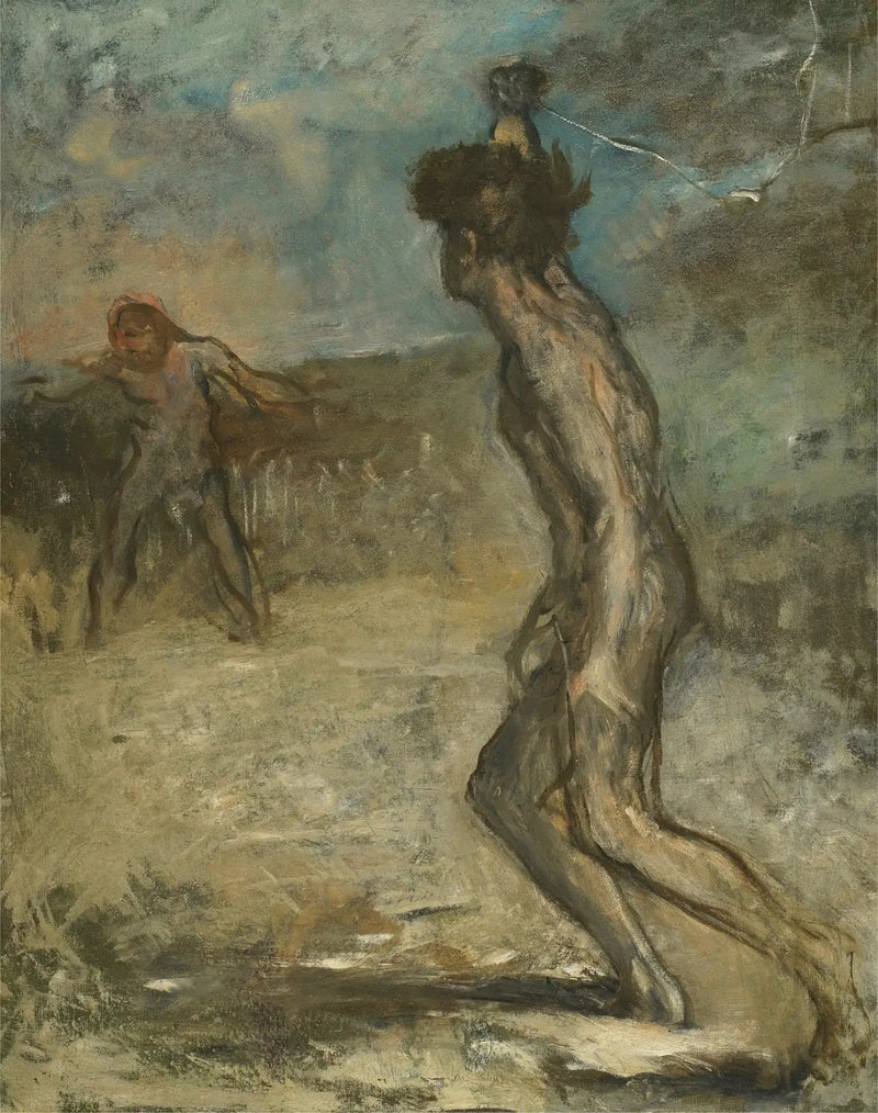 David und Goliath - Edgar Degas