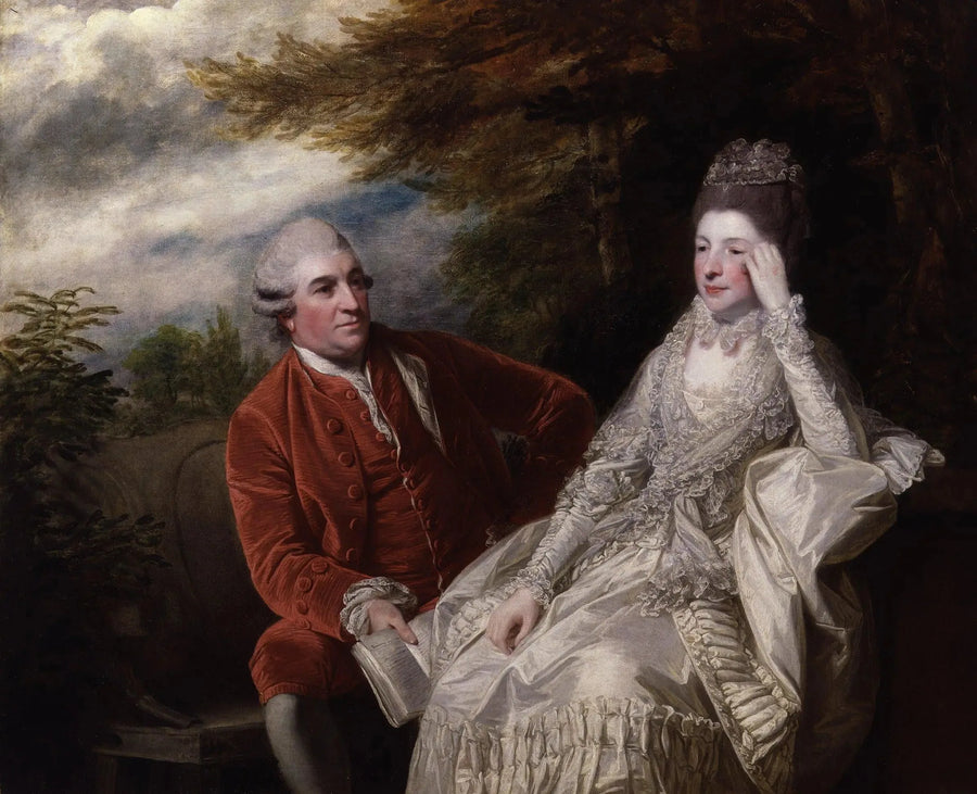 David Garrick; Eva Maria Garrick (geborene Veigel) - Joshua Reynolds
