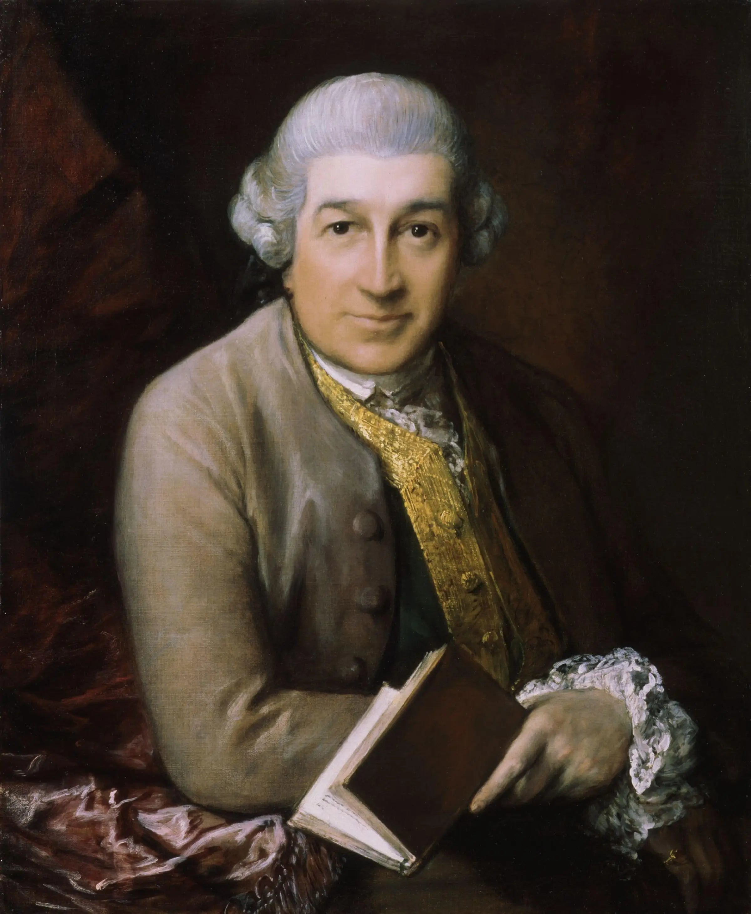 David Garrick - Thomas Gainsborough image 1 reproduction d’œuvre d’art à l’huile