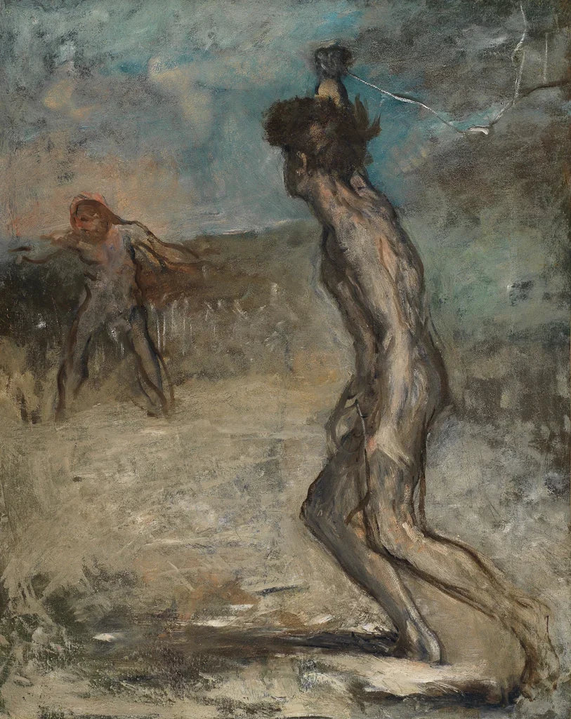 David und Goliath - Edgar Degas