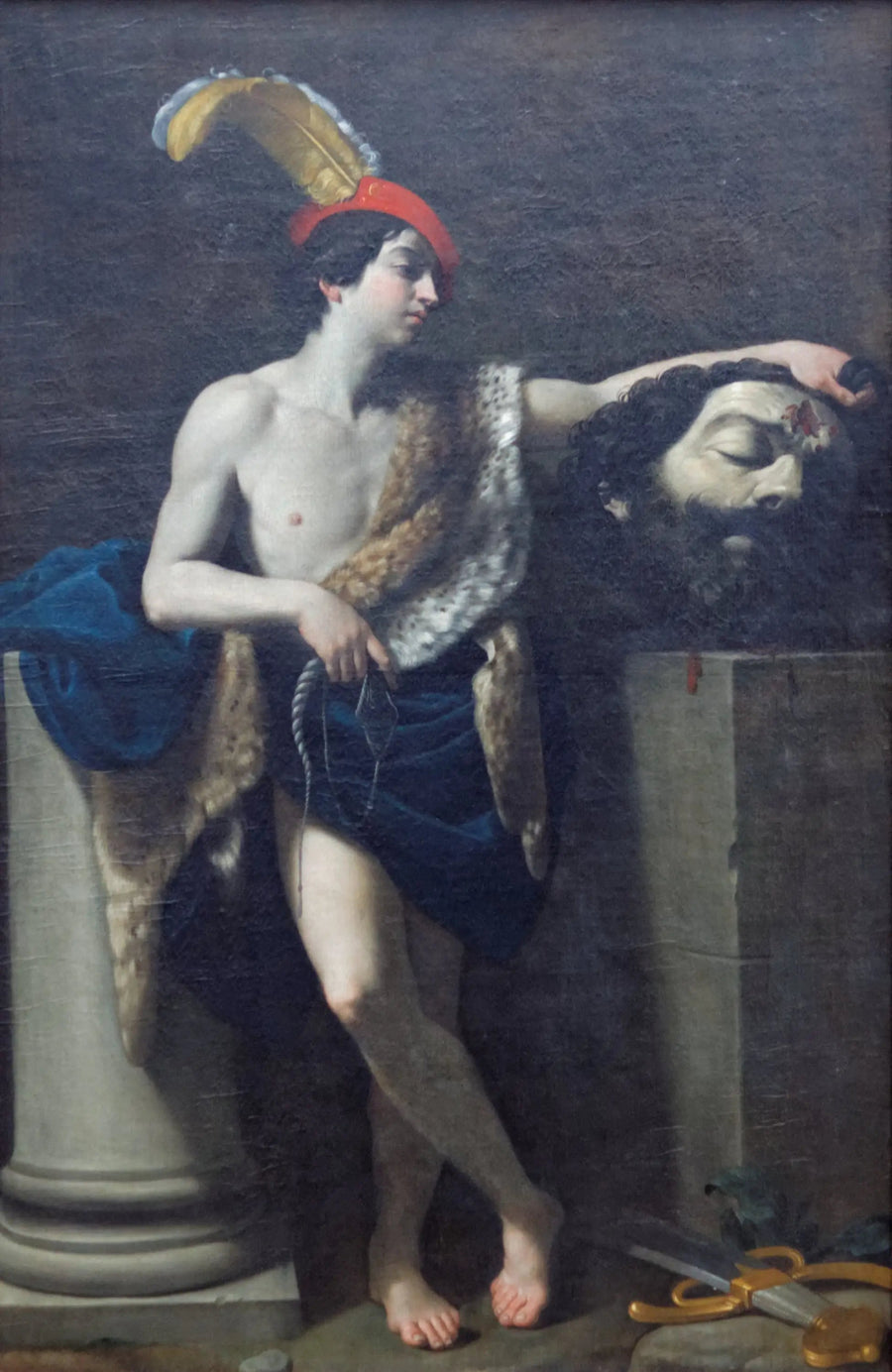 David Sieger über Goliath - Guido Reni
