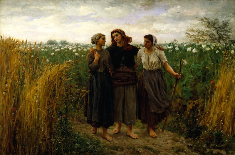 Zurück von den Feldern - Jules Breton