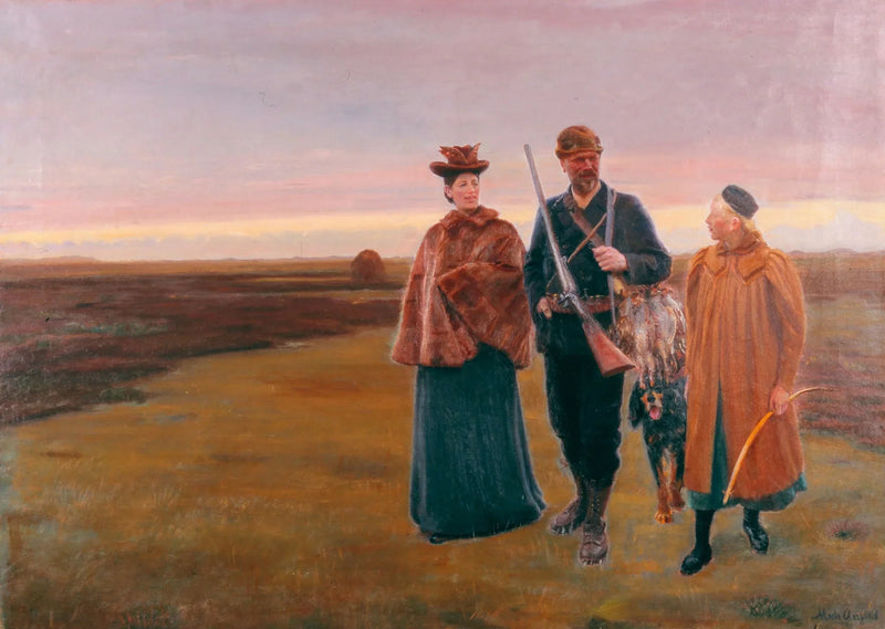 Zurück vom Dreh. – Michael Peter Ancher