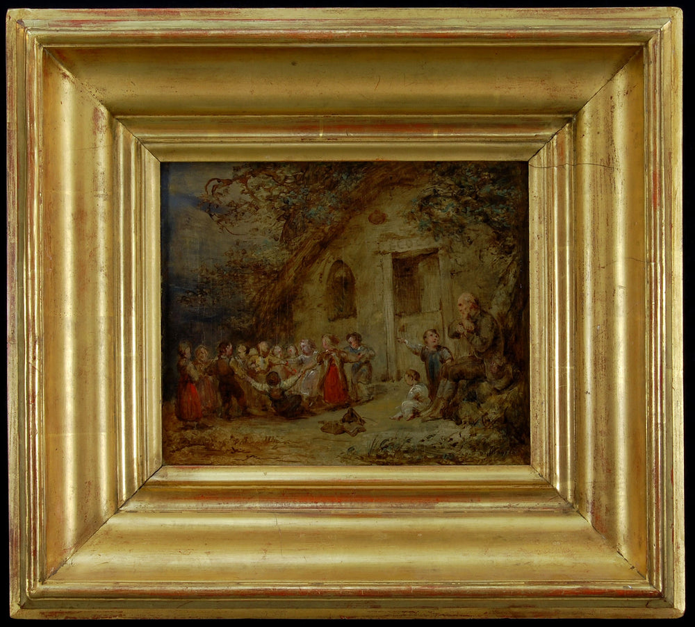 De rondedans der kinderen - Ary Scheffer image 1 reproduction de peinture à l’huile