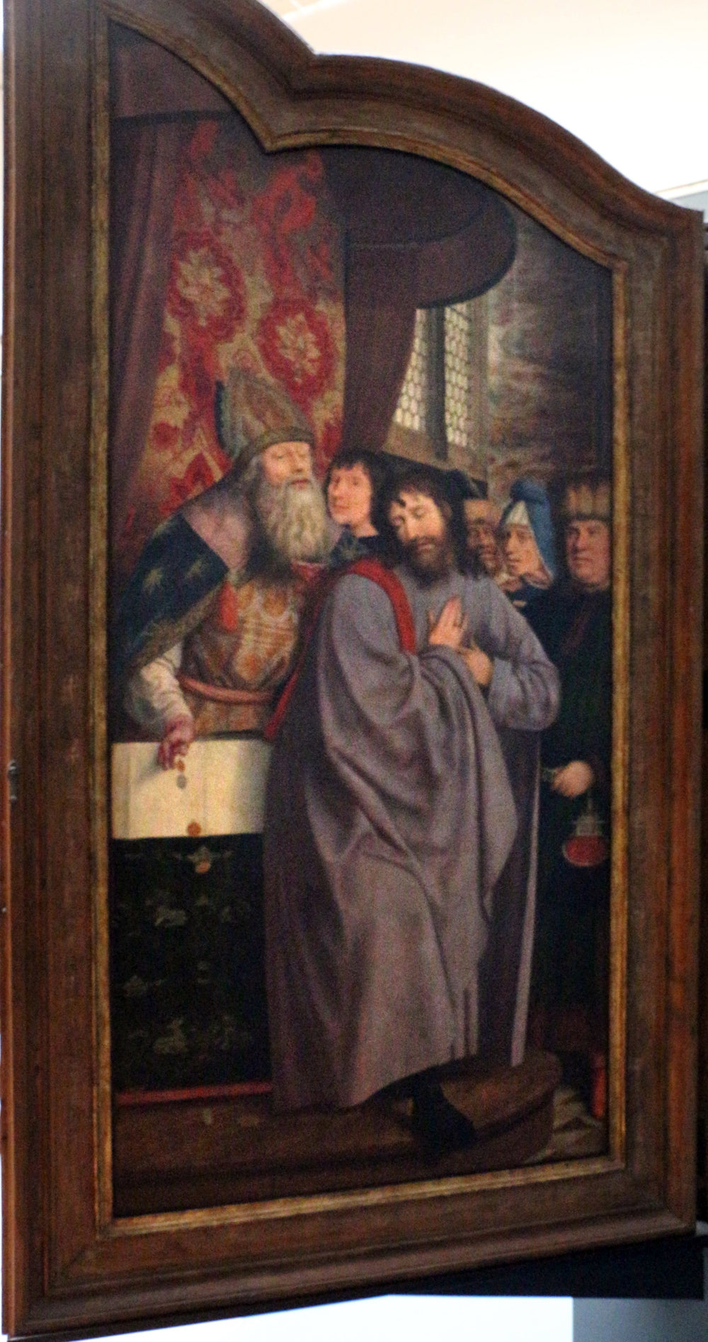 De weigering van het offer van Joachim - Quentin Metsys image 1 reproduction d’œuvre d’art à l’huile