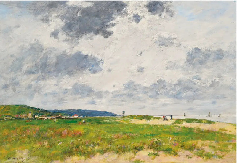 Deauville, Die Düne - Eugène Boudin