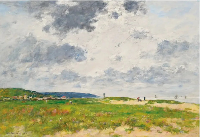 Deauville, Die Düne - Eugène Boudin