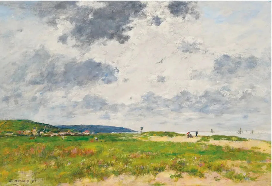 Deauville, Die Düne - Eugène Boudin