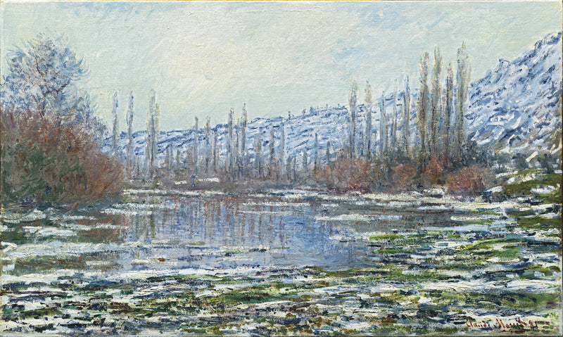 Das Debakel in Vétheuil W566 - Claude Monet