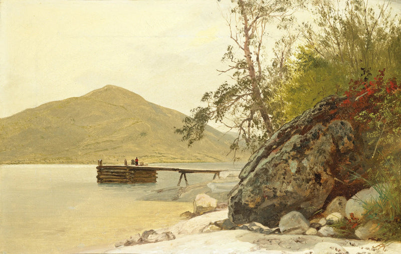 Landung am Sabbath Day Point - John Frederick Kensett