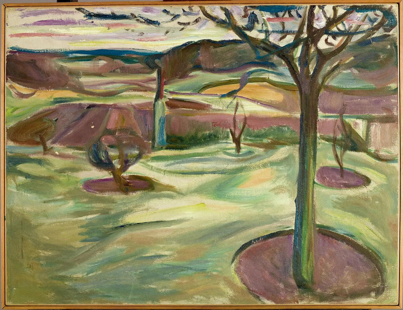 Beginn des Frühlings - Edvard Munch