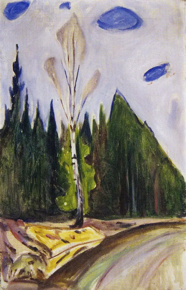Beginn des Frühlings - Edvard Munch