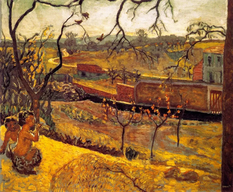 Frühlingserwachen. Kleine Faune - Pierre Bonnard