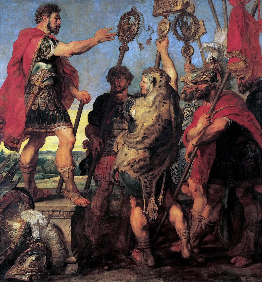 Decius Mus erzählt seinen Traum - Antoine van Dyck