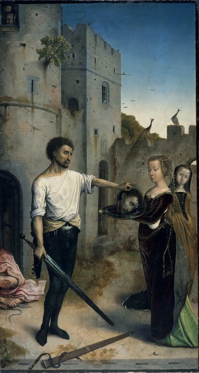 Enthauptung des heiligen Johannes des Täufers - Juan de Flandes