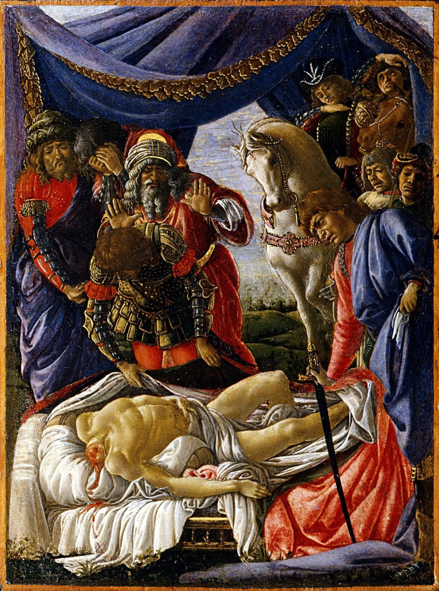 Die Entdeckung der Leiche des Holofernes - Sandro Botticelli