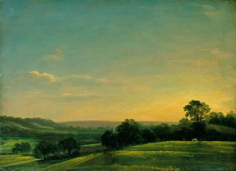Dedham Vale, Abend - John Constable