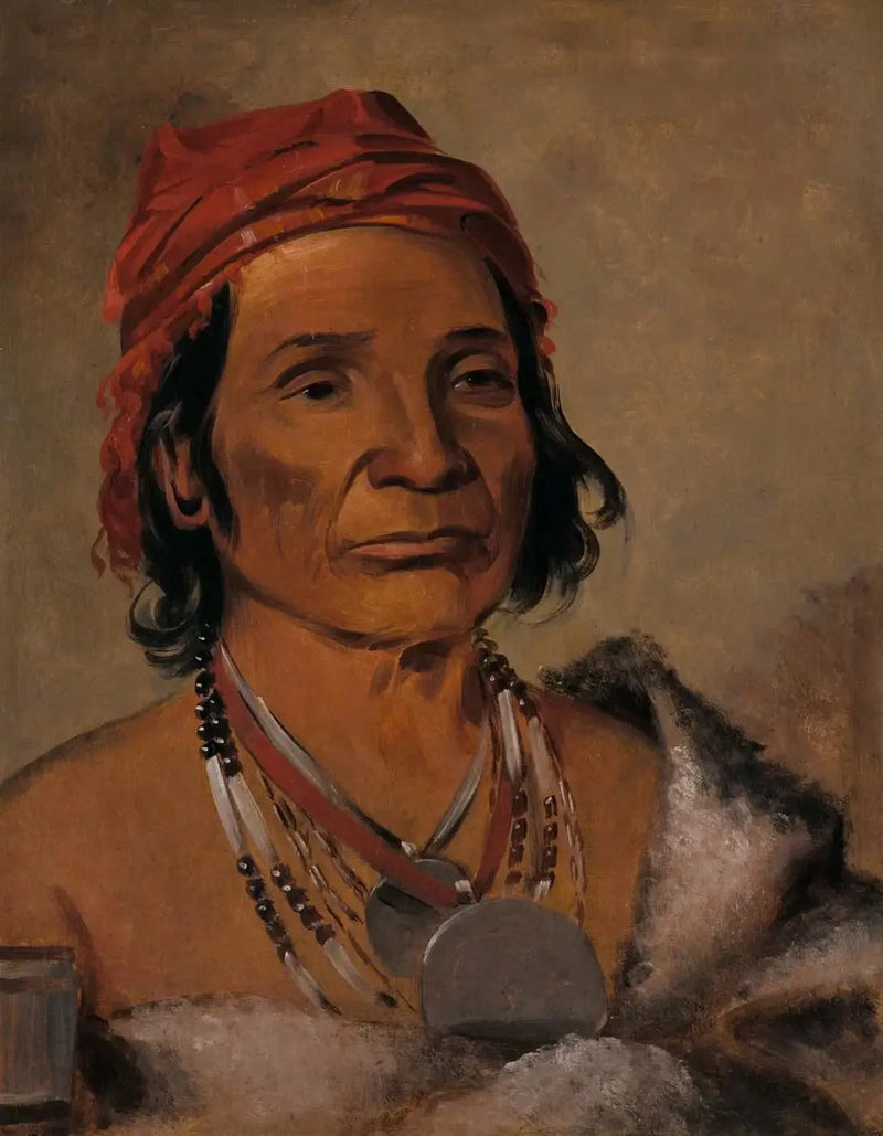 Deep Lake, ein alter Häuptling - George Catlin