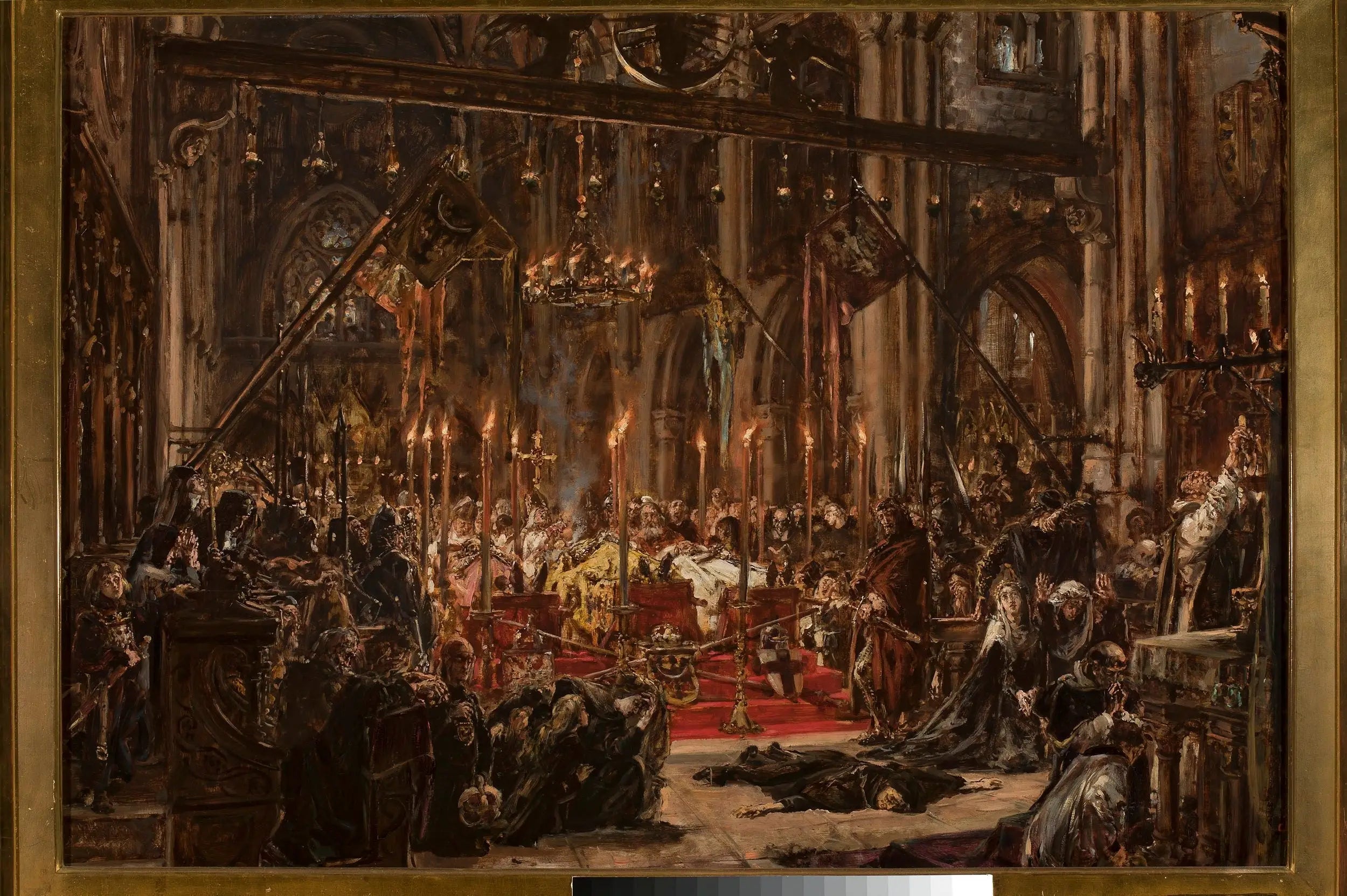 Défaite de Legnica de la série « Histoire de la civilisation en Pologne » - Jan Matejko - Alpha Reproduction