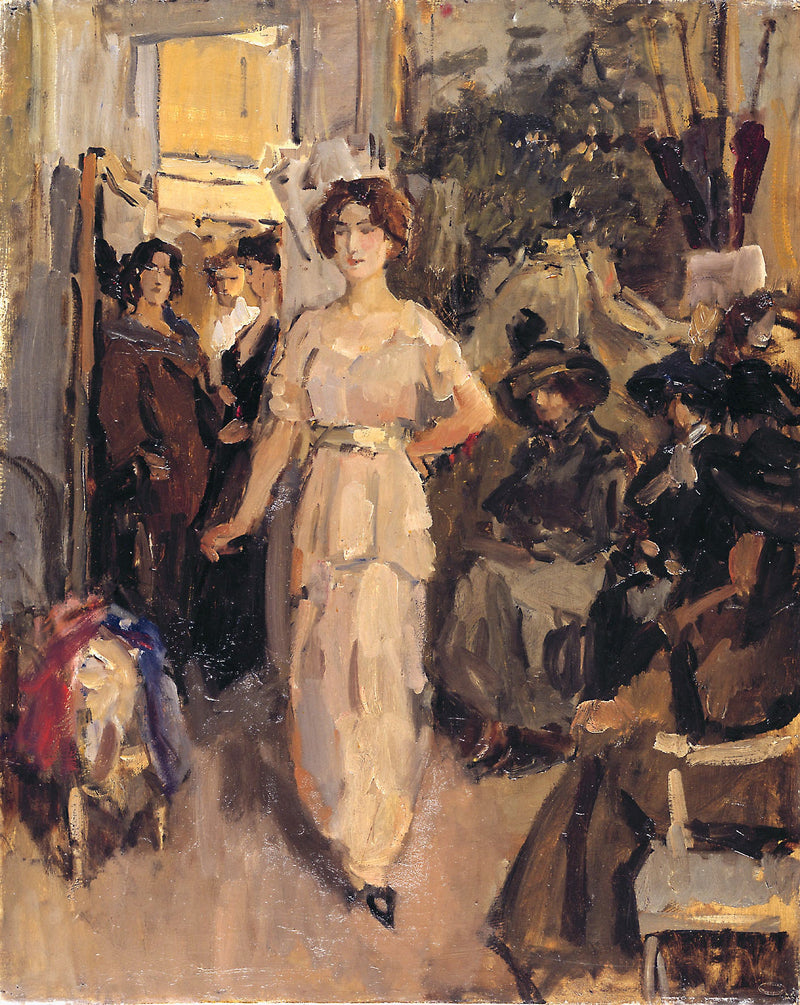 Modenschau bei Hirsch - Isaac Israels