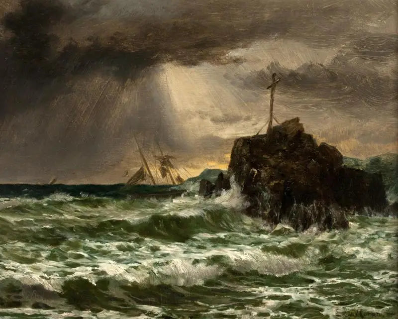 Freisetzung des Sturms - Edward Moran