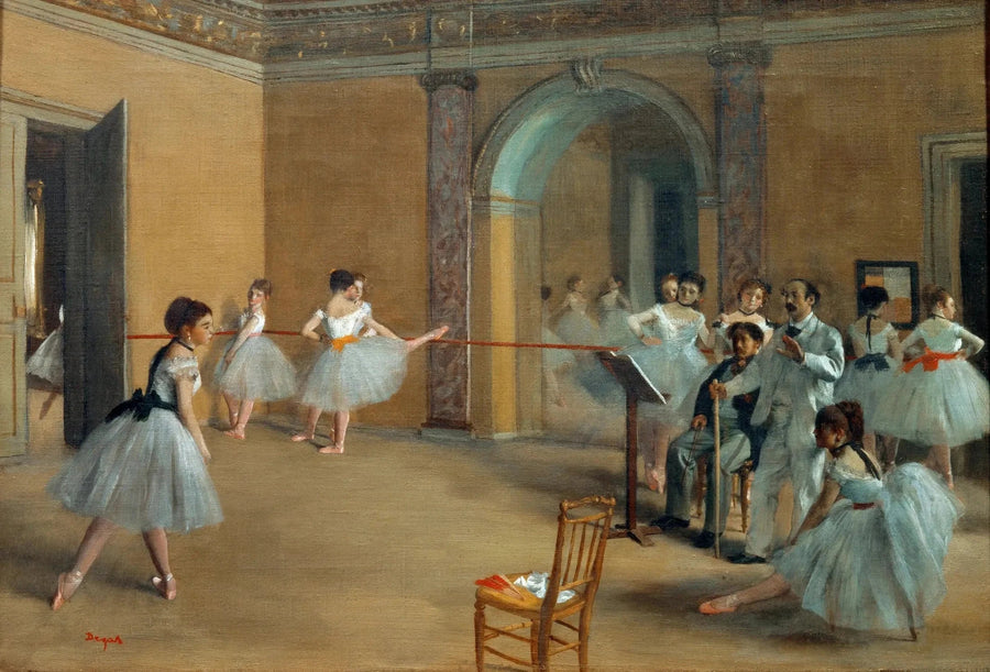 Der Tanzsaal in der Oper der Rue Le Peletier - Edgar Degas