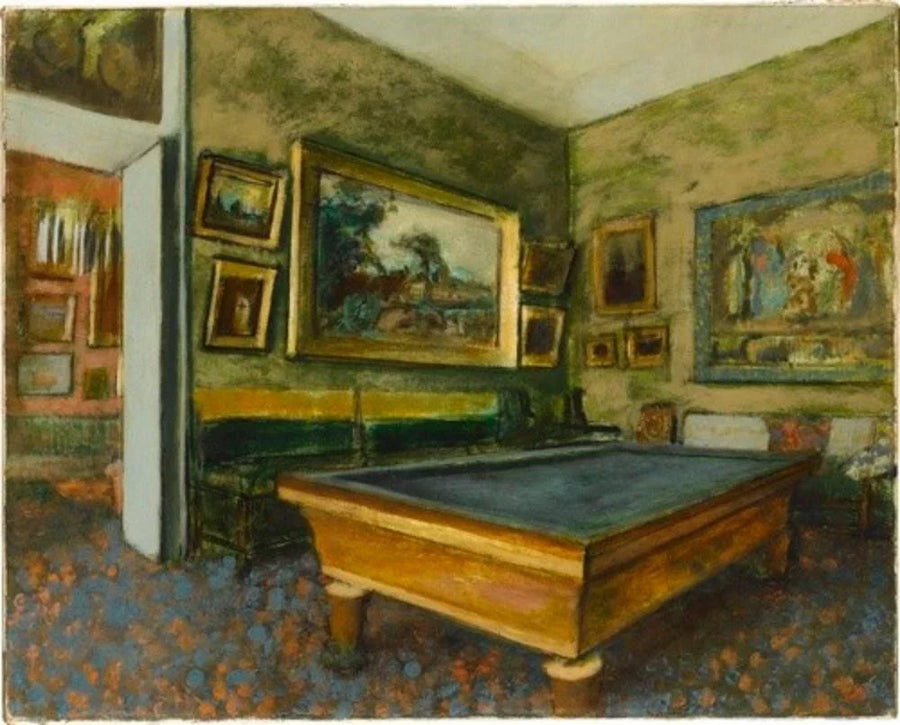 Billardzimmer - Edgar Degas