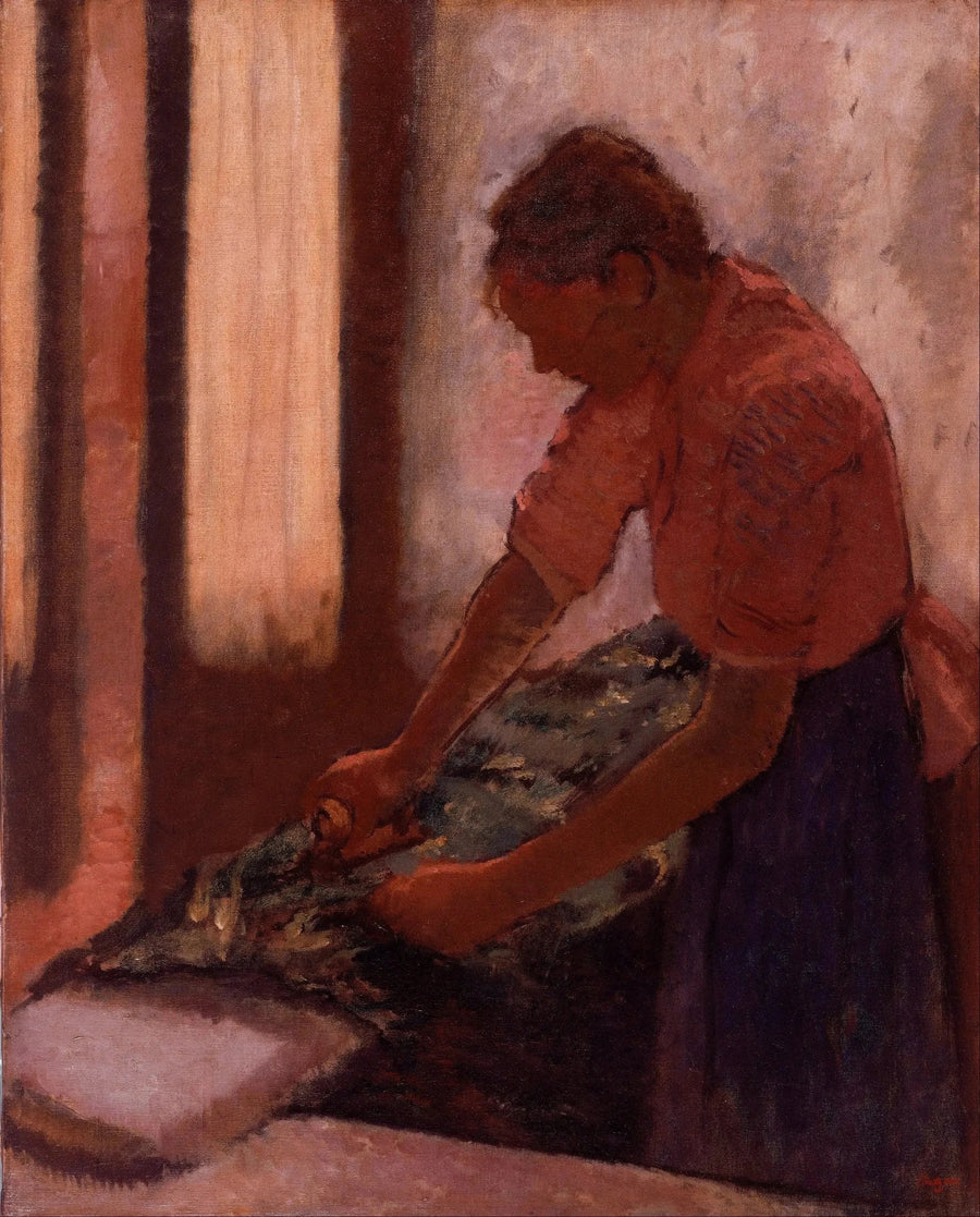 Frau beim Bügeln - Edgar Degas