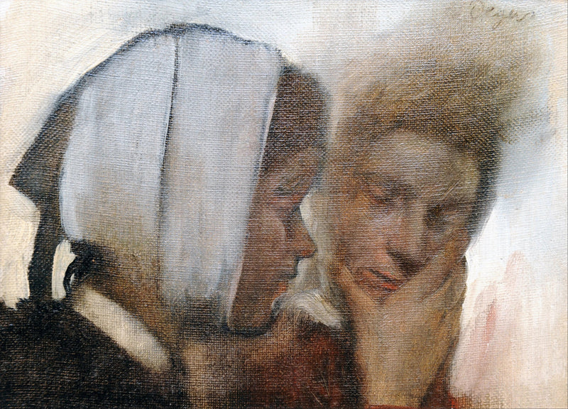 Die Wäscherinnen - Edgar Degas