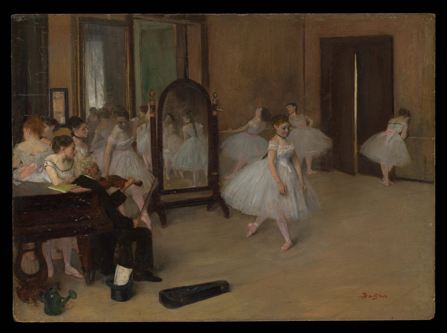 Die Tanzklasse - Edgar Degas