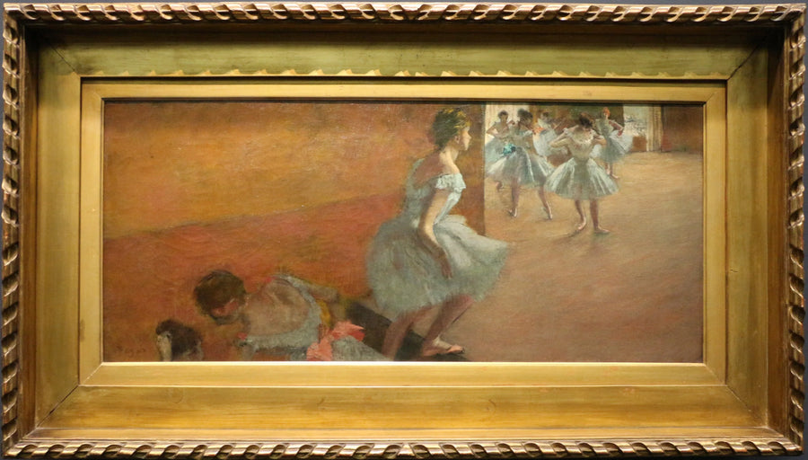 Tänzerinnen, die eine Treppe hinaufsteigen - Edgar Degas