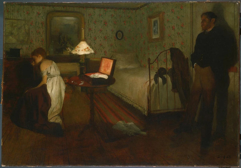 Innenraum - Edgar Degas