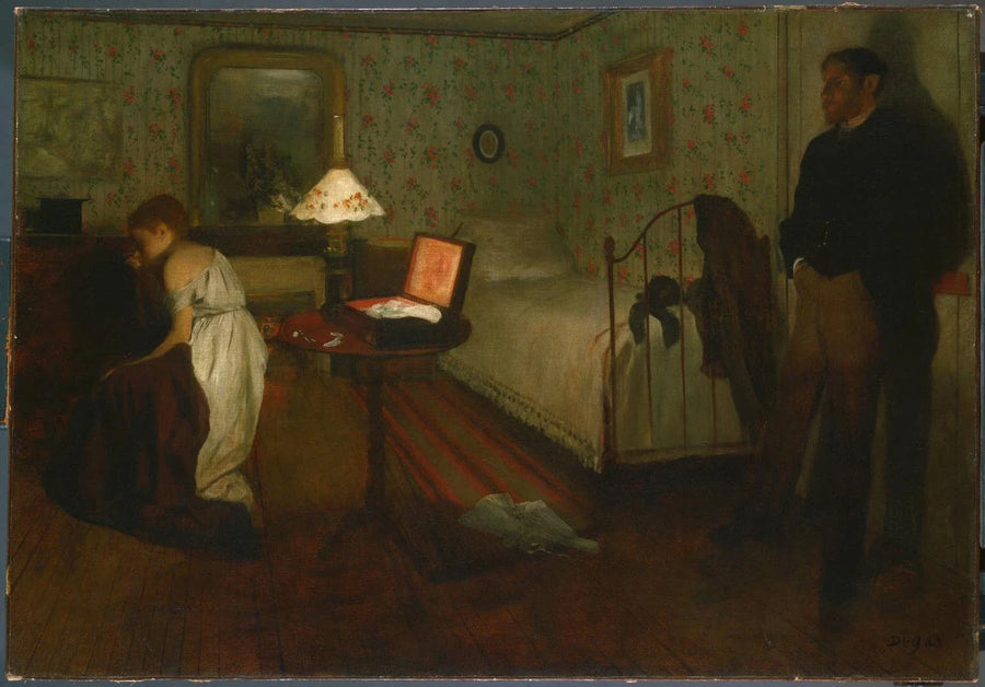 Innenraum - Edgar Degas
