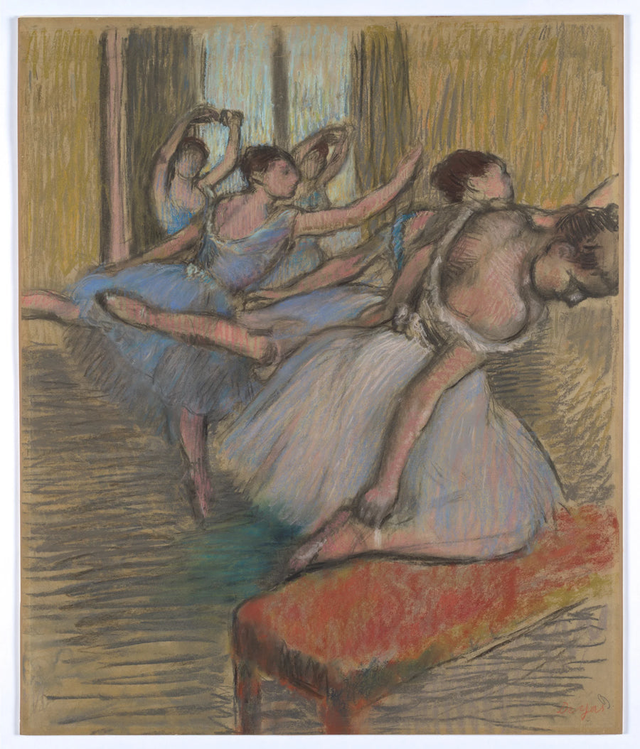 Die Tänzer - Edgar Degas