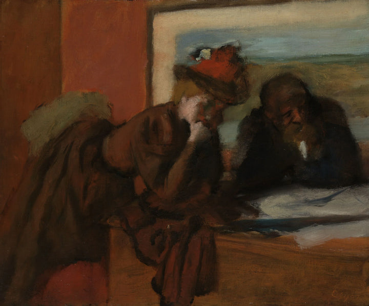Das Gespräch, 1885-1895 - Edgar Degas