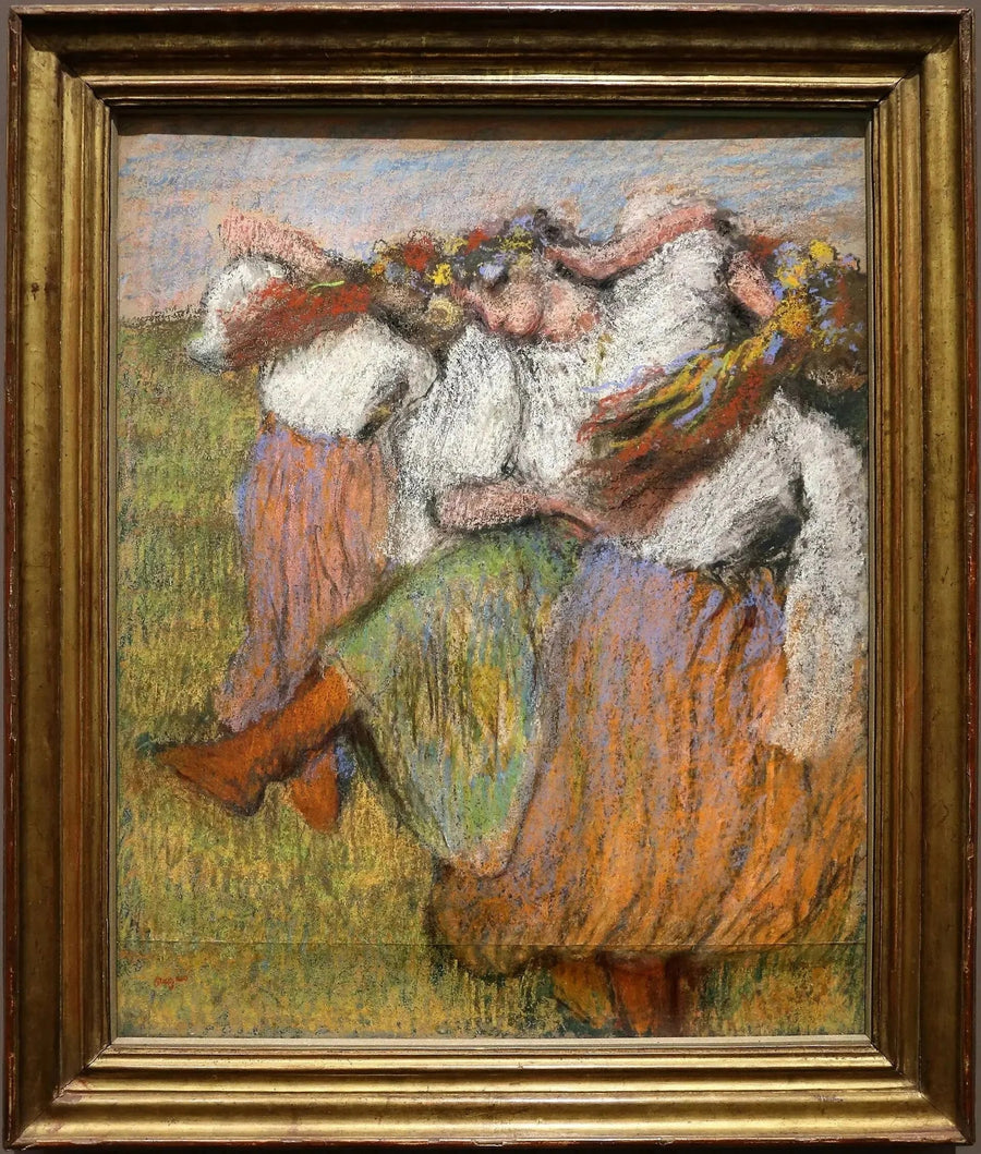 Ukrainische Tänzer - Edgar Degas
