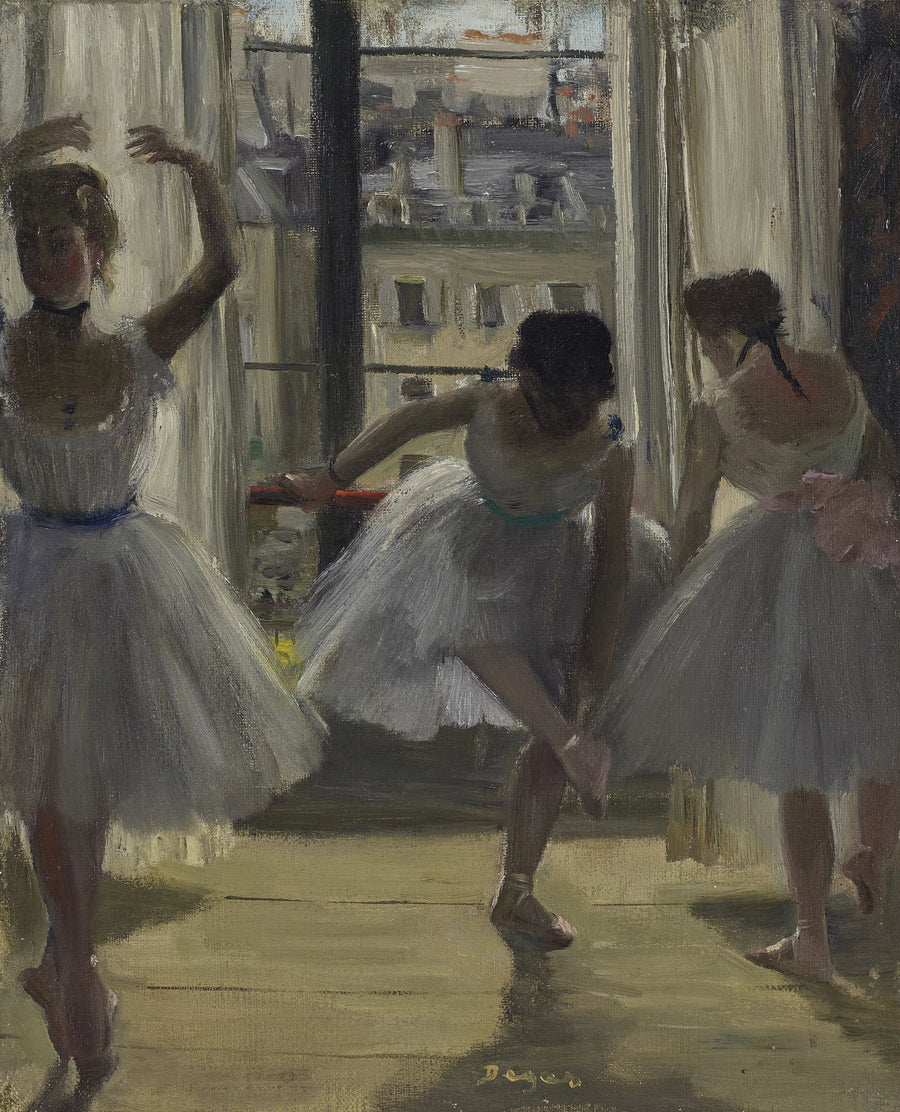 Tänzerinnen in einem Übungsraum (Drei Tänzerinnen) - Edgar Degas