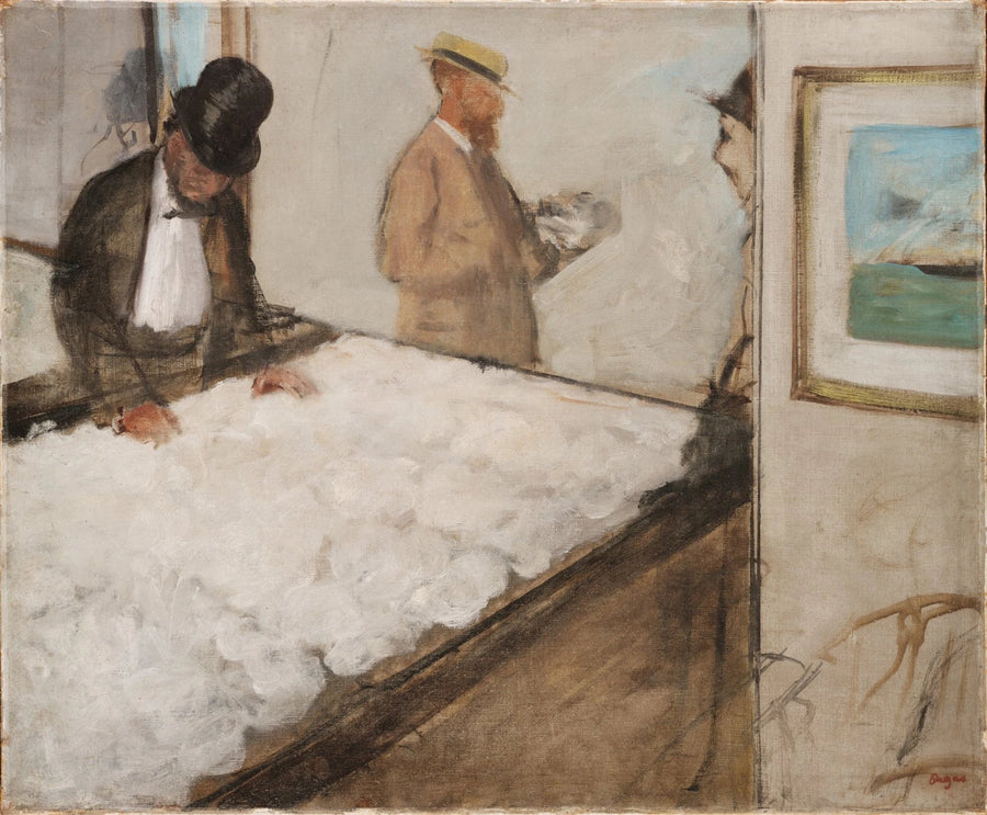 Baumwollhändler in New Orleans - Edgar Degas