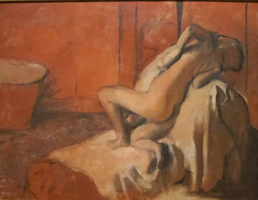 Nach dem Bad - Edgar Degas