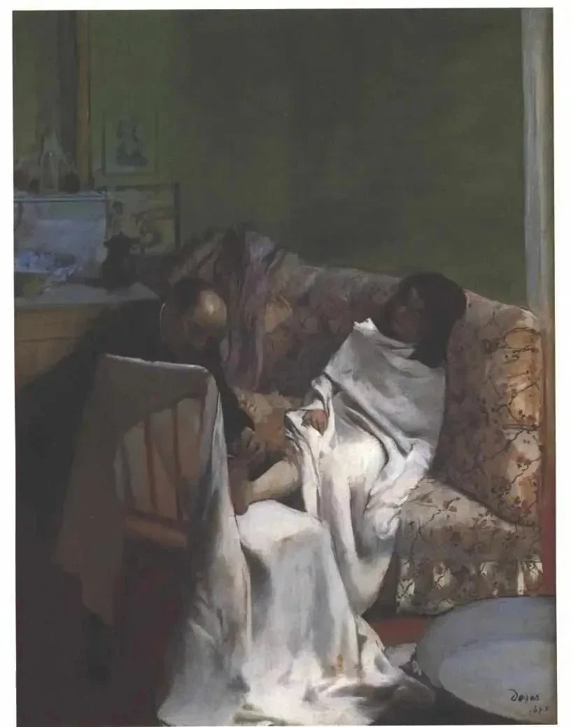 Der Pediküre - Edgar Degas