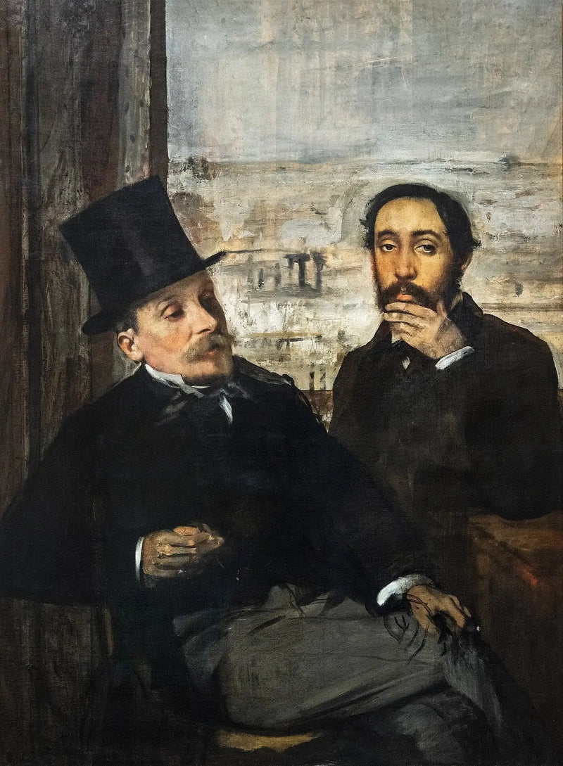 Degas und Évariste de Valernes - Edgar Degas