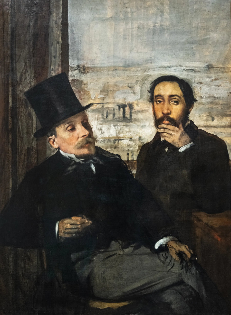 Degas und Évariste de Valernes - Edgar Degas