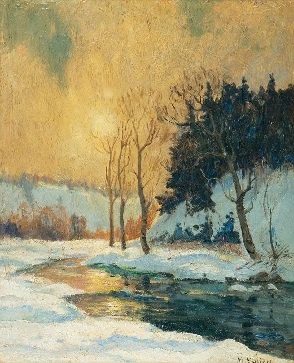 Frühjahrstauzeit, North River - Maurice Galbraith Cullen