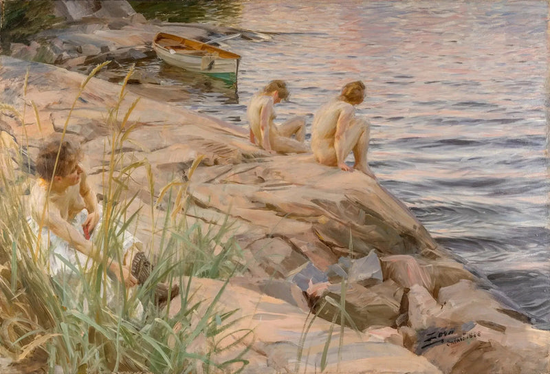 Draußen - Anders Zorn