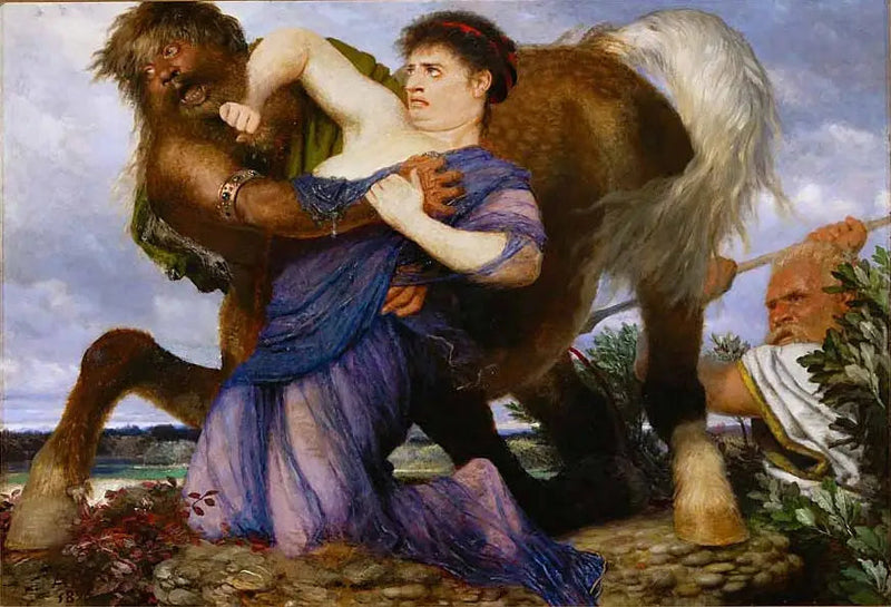 Déjanire und Nessus - Arnold Böcklin