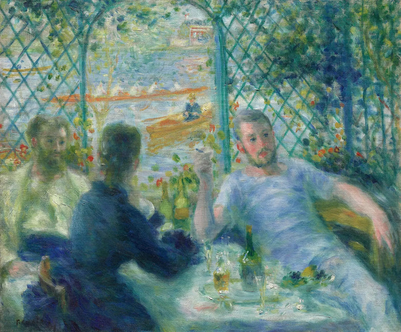 Mittagessen am Flussufer - Pierre-Auguste Renoir