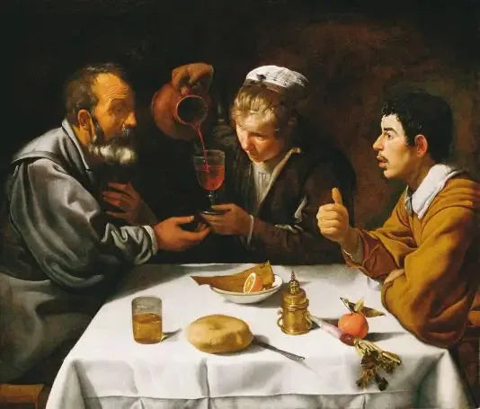 Bauernmahlzeit - Diego Velázquez