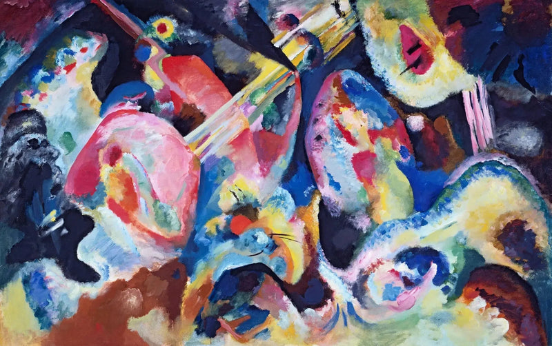 Sintflut der Improvisation - Vassily Kandinsky